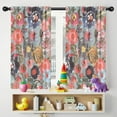 thumbnail image 5 of Blackout Kids Curtains,Pioneer Flower Floral Print Pattern Childrens Insulated Curtains Set Of 2,Bedroom Essentials,Toddler Room Decor 42"x54", 5 of 5