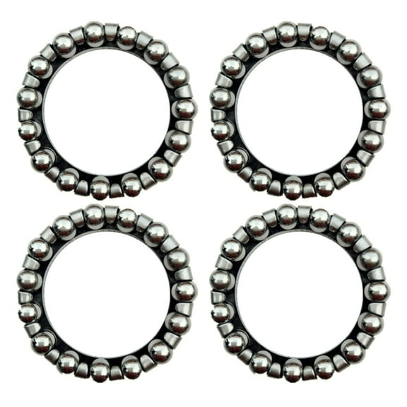 4-Pair Steering Bearings for Electric Bicycle, 4.7615 16/315 Ball Bearings, Smooth Operation
