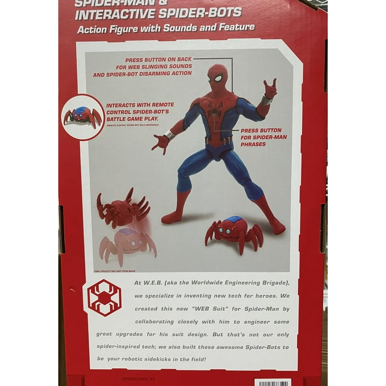 SPIDER BOT Interactive / Interactive Remote Control Bot AC Web