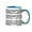 Sky Blue, variant on Guanglv Mug Hidden Tea Cup Hidden Message Coffee Mug Novelty Creativity Funny Ceramic Coffee Lover Unique Humor Adult Drink Cup for Work Friend Coworker 1pc