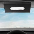 thumbnail image 4 of PU Leather Car Visor Tissue Holder Car Tissue Organizer Box Paper Towel Holder Car Napkin Holder For Sun Visor Seat Back, 4 of 5