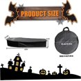 thumbnail image 2 of 60 Inch Halloween Coffin Prop Life Size RIP Foldable Halloween Decorations, 2 of 4