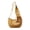 Camel-15.0"L x 6.0"W x 5.5"H, variant on Dog Sling Carrier For Small Dogs 5-18lb And Cats With Adjustable Padded Strap Vegan Leather Lined 3x Safety Features Machine Washable
