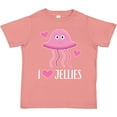 thumbnail image 3 of Inktastic Jellyfish Pink Ocean Creature Girls Toddler T-Shirt, 3 of 5