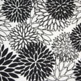thumbnail image 2 of Floral Dahlia Shelf Liner Rolls - 120" - Black and White - Set of 2, 2 of 2