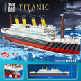 thumbnail image 2 of Fun creative LZ8235 miniature diamond particles Big Titan model series educational decompression building blocks toys, 2 of 5