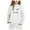 White, variant on Girls Boys Sweatsuit Cute Cat Sweatshirt and Jogging Sweatpants 2 Piece Matching Set Kids Hoodie Set