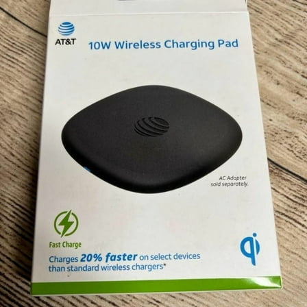 AT&T 10W Wireless Charging Pad   Charging Cable
