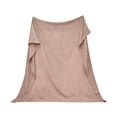 thumbnail image 2 of Linery & Co. Luxurious 100% Cotton Soft Waffle Weave Knit Blanket Twin - Redwood, 2 of 5