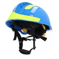 thumbnail image 1 of Cascos para Hombres, Casco de Rescate Con Forro Ajustable, Cascos de Seguridad Con absorción de Impactos, Casco de Trabajo de Seguridad Con Ranuras, Casco Ranurado Ignyfugo para, 1 of 7