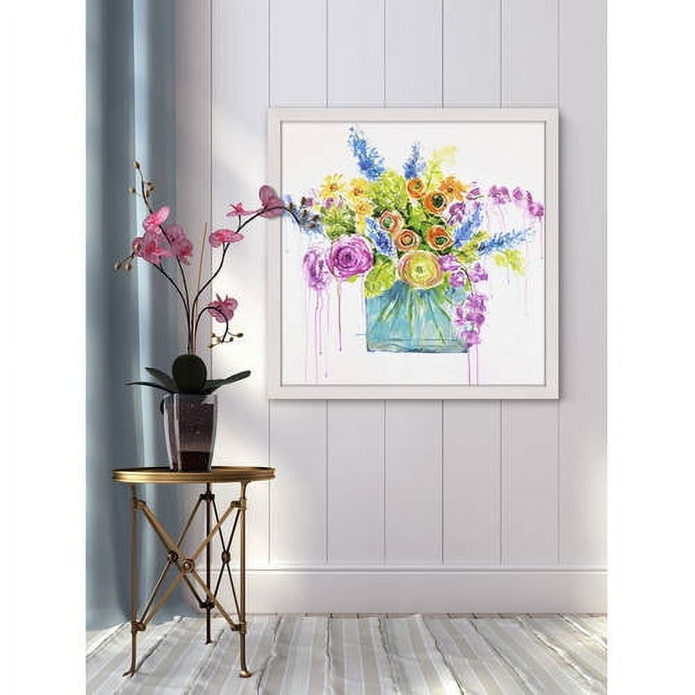 Marmont Hill - "Garden Bloom II" by Julie Joy Framed Painting Print