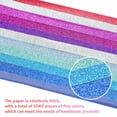 thumbnail image 6 of Raindrops 1040Pcs Glitter Origami Star Paper For Craft Enthusiasts Shimmering Design, 6 of 8