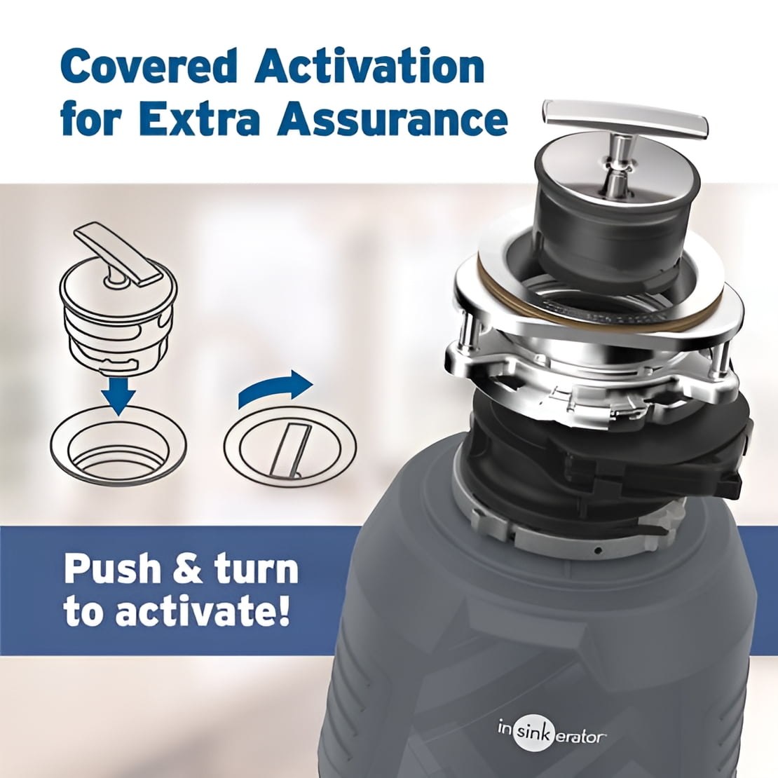 InSinkErator Evolution 3/4 HP Intermittent Feed Garbage Disposal