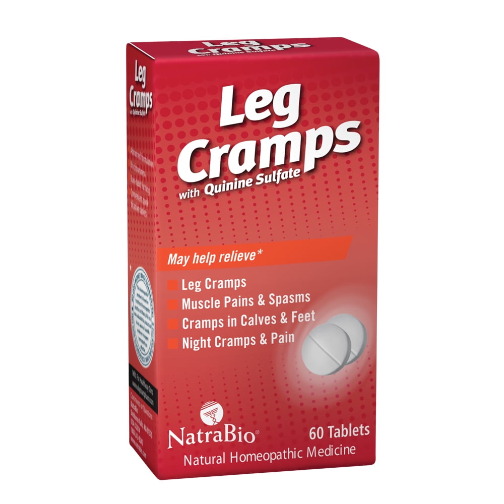 NatraBio Leg Cramps w/ Quinine Sulfate | Homeopathic Formula for