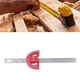 thumbnail image 1 of Medidor De ángulo, Transportador De ángulo Portátil Magnético Resistente Al Desgaste De 0 A 12 Pulgadas Para Construcción, 1 of 7