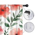 thumbnail image 4 of Blackout Kids Curtains,Pioneer Flower Pattern Childrens Insulated Curtains Set Of 2,Bedroom Essentials,Toddler Room Decor 52x84in(132x213cm), 4 of 4