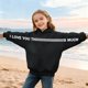 thumbnail image 3 of Sudaderas con capucha para niños y niñas, sudaderas casuales de manga larga, lindas sudaderas de gran tamaño con bolsillo de polar, chaquetas para niñas, 3 of 6
