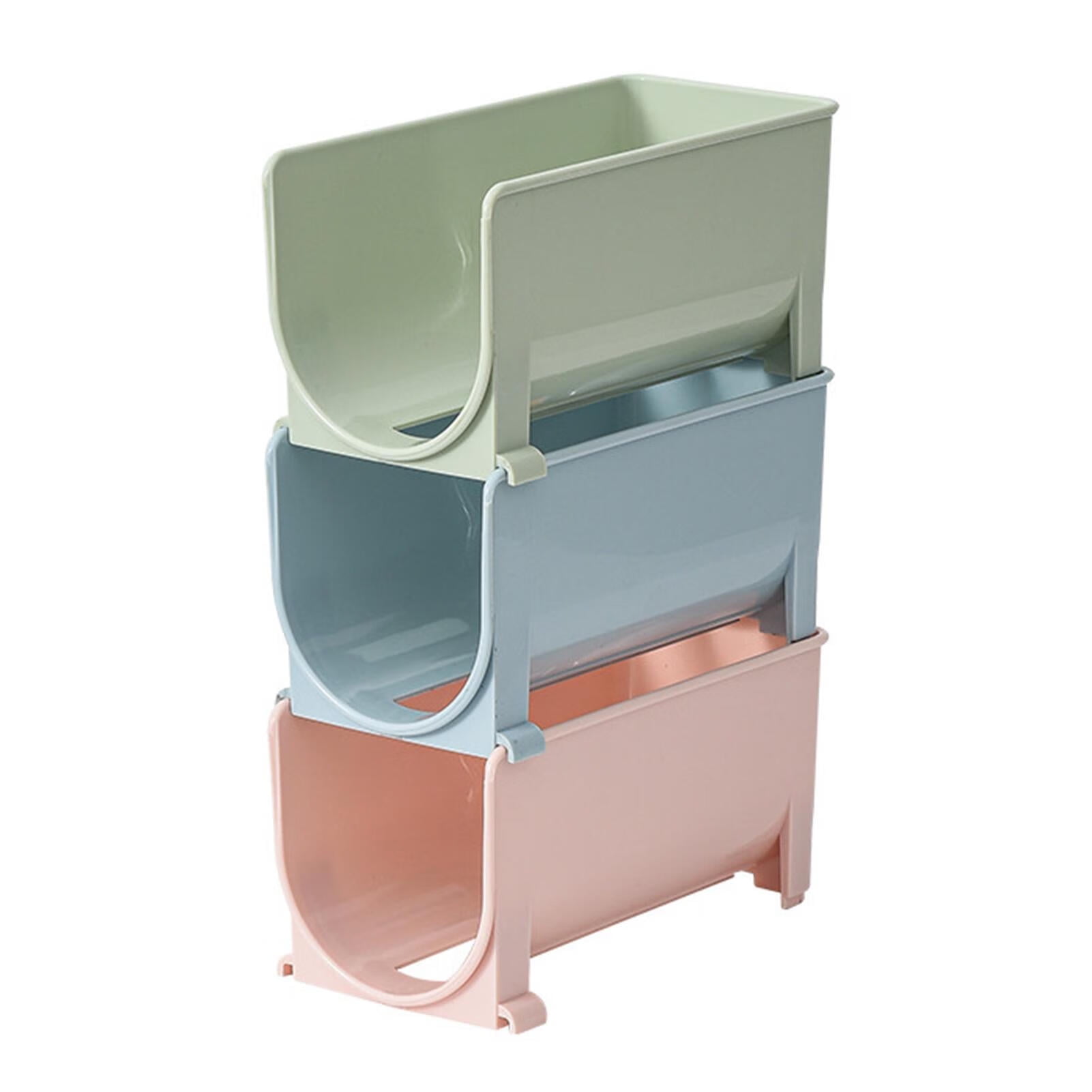 UShaped Stackable Wine Rack for Fridge Drinks Storage Organizer