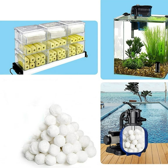 Kitchen Gadgets Filter Balls 300 G Filter Balls For Pool Sand Filter Swimming Pool Filter