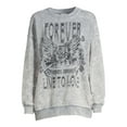 thumbnail image 2 of Self Esteem Juniors Mineral Wash Graphic Sweatshirt, 2 of 5