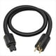 thumbnail image 1 of Cable de Alimentación HiFi de 12 AWG, Cable de Alimentación HiFi, Cable de Alimentación UE, 250 V/15 A para Altavoces, Subwoofer, Tocadiscos, Amplificador de 300 cm, 1 of 5