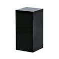 thumbnail image 1 of Unique Bargains 1.5'x1.5'x3' Jewelry Display Riser Polished Acrylic Cube Display Stand Block Collection Showcase, Black, 1 of 5