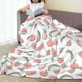 thumbnail image 6 of Sikiie Fruit Ultra-Soft Micro flannel Blanket Luxury All Seasons Warm Blanket for Bedding Sofa and Travel (4 sizes)-50"x40", 6 of 7