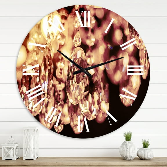 Designart 1 in Modern,Contemporary Wall Clock