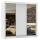 thumbnail image 1 of Ropero Closet Madesa Monaco 3 Puertas Corredizas 2 con Espejo Blanco 10932E, 1 of 7