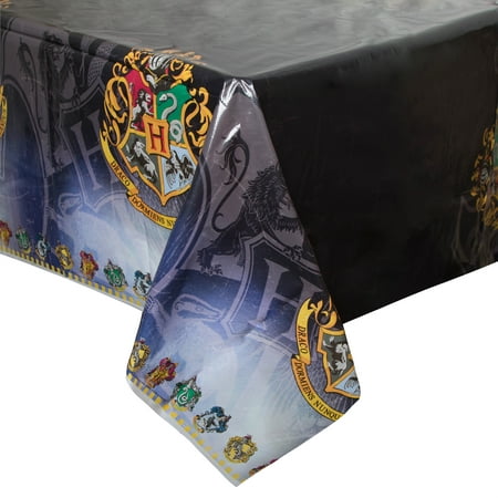 Harry Potter Plastic Party Tablecloth, 84 x 54in