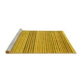thumbnail image 2 of Ahgly Company Machine Washable Indoor Rectangle Oriental Yellow Modern Area Rugs, 7' x 9', 2 of 4