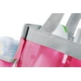 thumbnail image 4 of Bolso Tote para ducha con 7 bolsillos, rosa: mantenga sus elementos esenciales para la ducha al alcance de la mano. Los carritos de ducha son perfectos para dormitorios universitarios, gimnasios,, 4 of 5