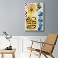 thumbnail image 5 of Flower Power I Framed Premium Gallery Wrapped Canvas - Ready to Hang - 27 x 41 - White Floating Frame, 5 of 9