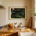 thumbnail image 4 of Vintage Midnight Tropical Jungle With Exotic Birds - Painting Botanical Tropical Floral Bird Nature Wildlife Jungle Unframed Wall Art Print 16 x 24 inches, 4 of 7