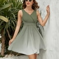 thumbnail image 3 of Sage Green Gradient Sundress Sleeveless Dress Summer Women Clothes Dress for Women Dresses, 3 of 7
