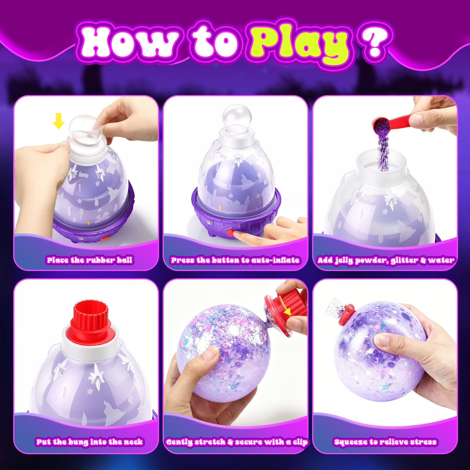 Craft Kit for  Girls Age 6-8, Making Machine Craft Kit for Kids ,DIY Stress Relief Toy Gifts for 5 6 7 8 Year Old Boys Girls Gift 6-12