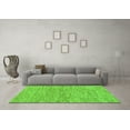 thumbnail image 3 of Ahgly Company Indoor Square Solid Green Modern Area Rugs, 6' Square, 3 of 4