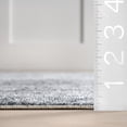thumbnail image 2 of nuLOOM Argelia Solid Machine Washable Area Rug, 2' 6" x 8', Runner, Argelia Grey, 2 of 10