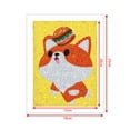thumbnail image 2 of Diamond Painting Kit, Fox 5D Diamond Painting Starter Set, Easy and Fun DIY Craft Kit, Perfect for Beginners' Creative Art Activities 7.09 x 7.09 in, 2 of 8