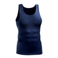 thumbnail image 3 of TFixol Camiseta sin mangas de compresión para hombre, paquete de 3 chalecos ajustados de secado rápido que absorben la humedad, 3 of 8