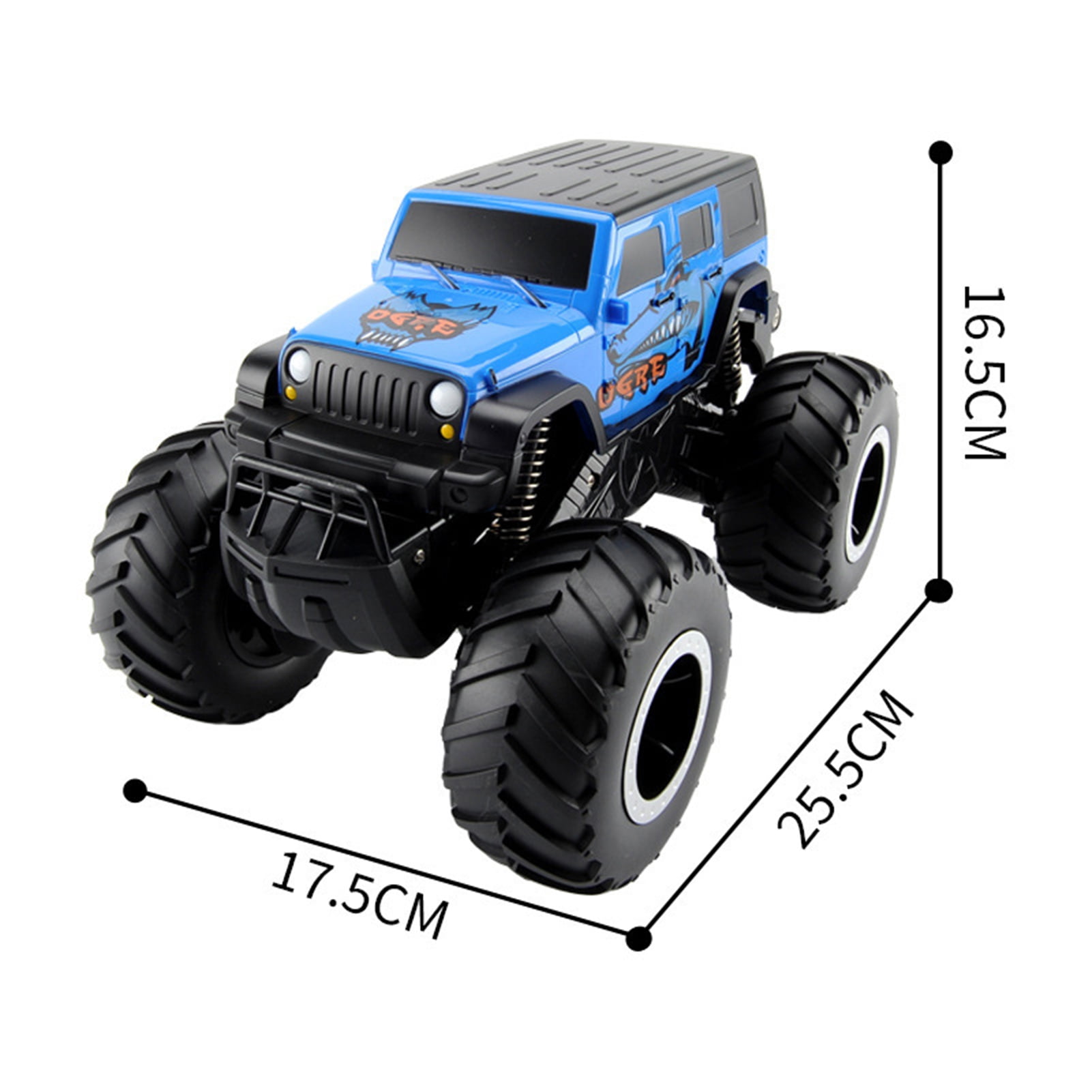 Hyasfey Amphibious Remote Control Off-Road Crawler Truck Toy
