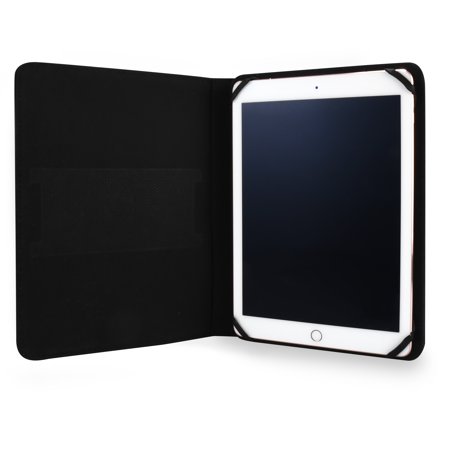 onn. 10" Universal Tablet Case with Stand, Comes with Stylus and Cleaning Cloth