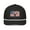 Black/White, variant on USA Buck Snapback Hat (Yellow/Navy)