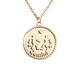 thumbnail image 1 of Collar para Mujer de Horóscopo LuckyLy, Acero Inoxidable con Baño de Oro 18k y Dije de Signo Zodiacal, Modelo Astra dorado UNITALLA, 1 of 8