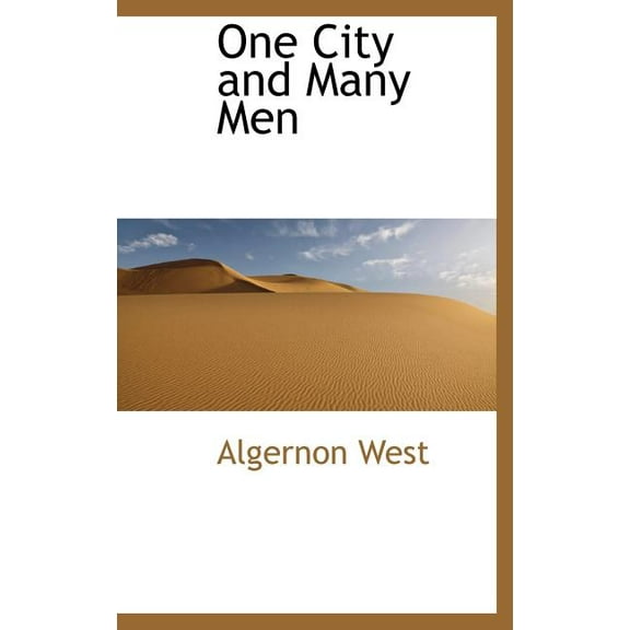 One City and Many Men (Hardcover)