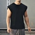 thumbnail image 2 of Baqcunre Tank Tops Men Men'S Gym Bodybuilding Stringer Tank Top Workout Muscle Cut Shirt Fitness Sleeveless Vest Tank Sweatshirts For Men Tops For Men Black L, 2 of 6
