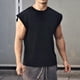 thumbnail image 2 of Playeras Cuello V Para Hombre, Camiseta Sin Mangas De Gimnasio Para Culturismo, Camiseta De Entrenamiento Con Corte Muscular, Camiseta Sin Mangas De Fitness, 2 of 6