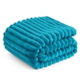 thumbnail image 1 of Manta Bedsure GentleSoft para cama doble, 168 x 229 cm, color verde azulado, 1 of 9