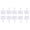 Square, variant on 10Pcs Handheld Answer Paddles Double Side Erasable Paddles Small Paper Whiteboards Sign Auction Paddles for Classroom