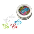 thumbnail image 3 of SHISUYAN 24pcs Plane-shaped Paper Clamps Decorative File Clips Metal File Clamps, 3 of 9